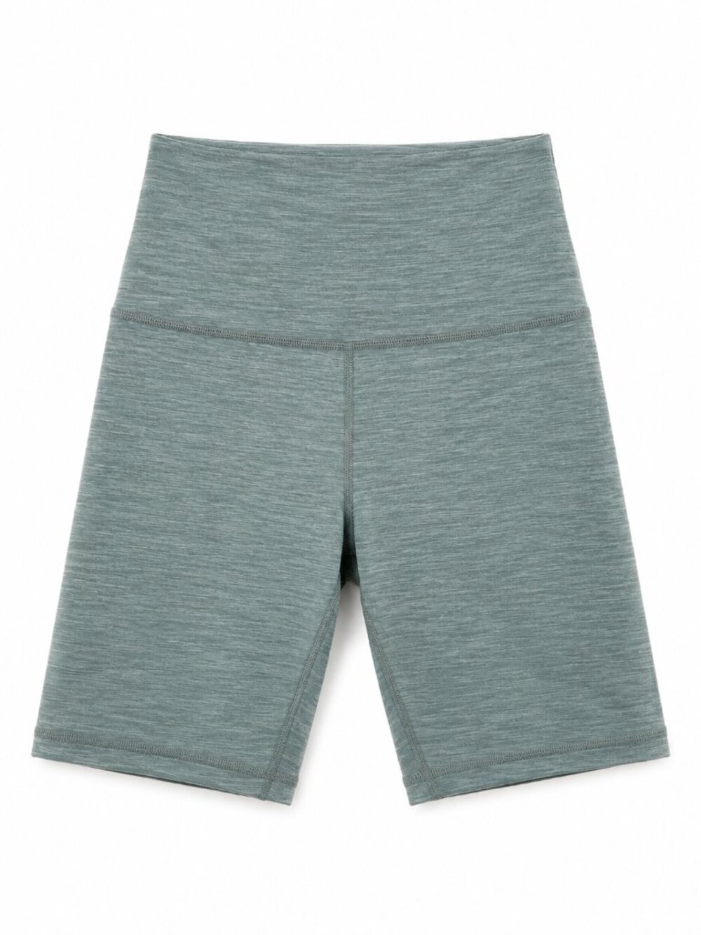 LULULEMON Align High Rise Shorts Heathered Tidewater Teal 8" Size 6